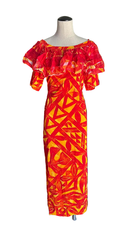 Midi Ruffle Dress
