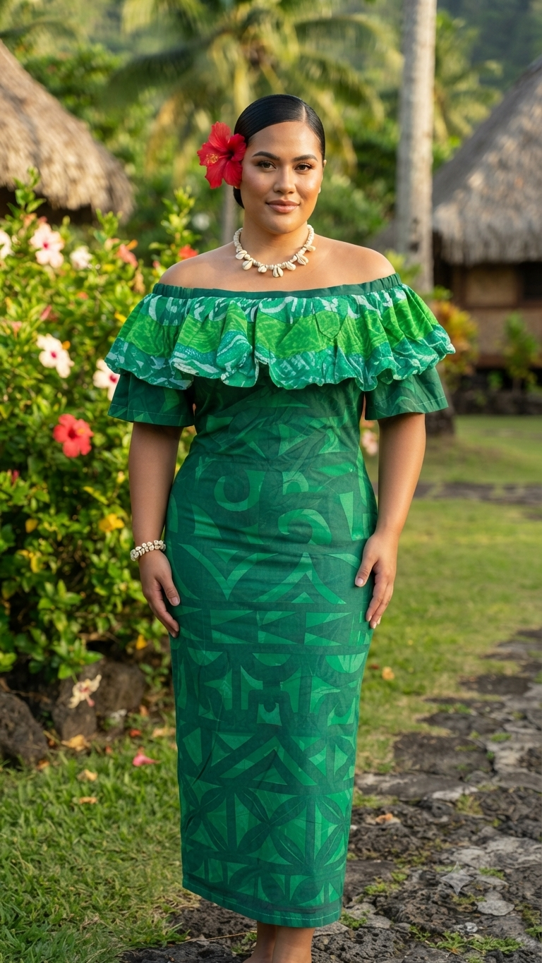 Midi Ruffle Dress