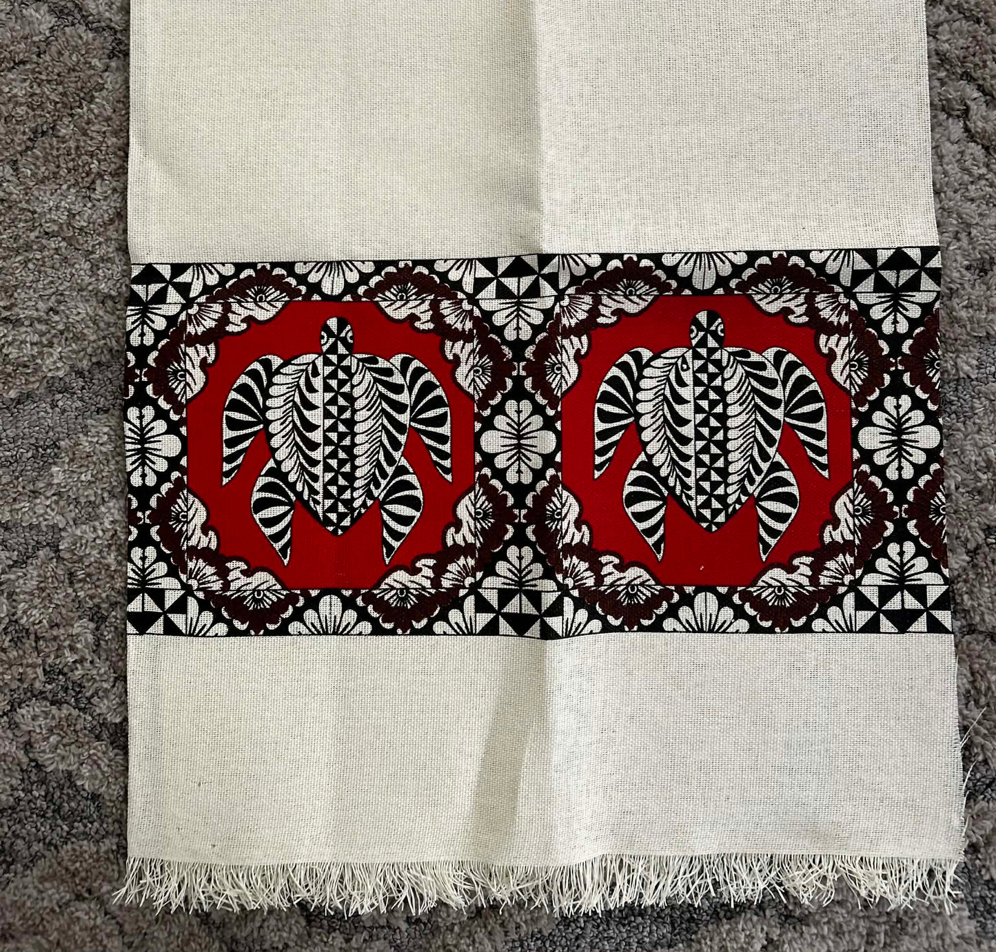 Replica Ta'ovala with Island Print