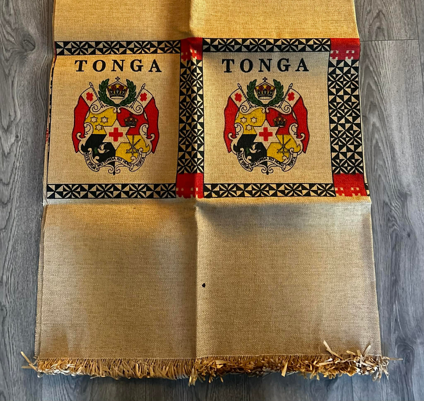 Replica Ta'ovala with Island Print