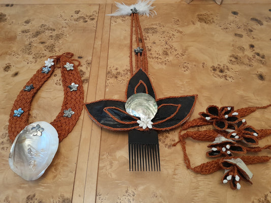 Teunga Tau'olunga Ngatu & Tofe Full Set