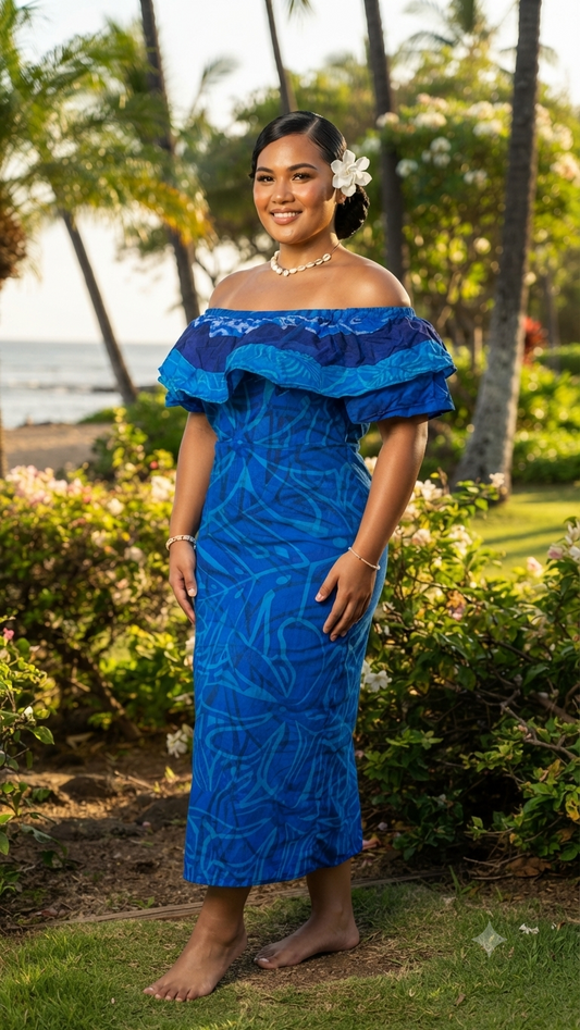 Midi Ruffle Dress