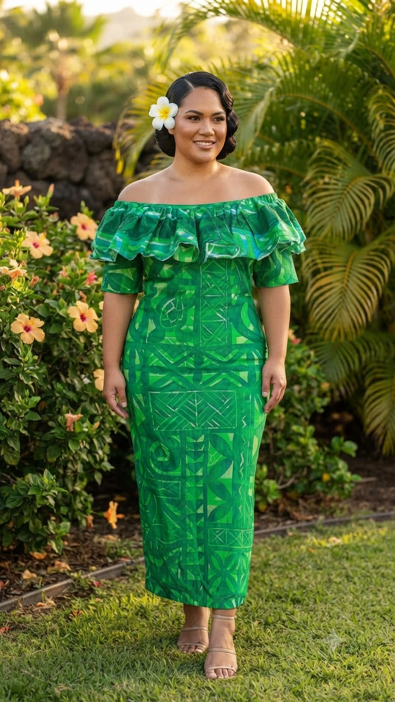 Midi Ruffle Dress