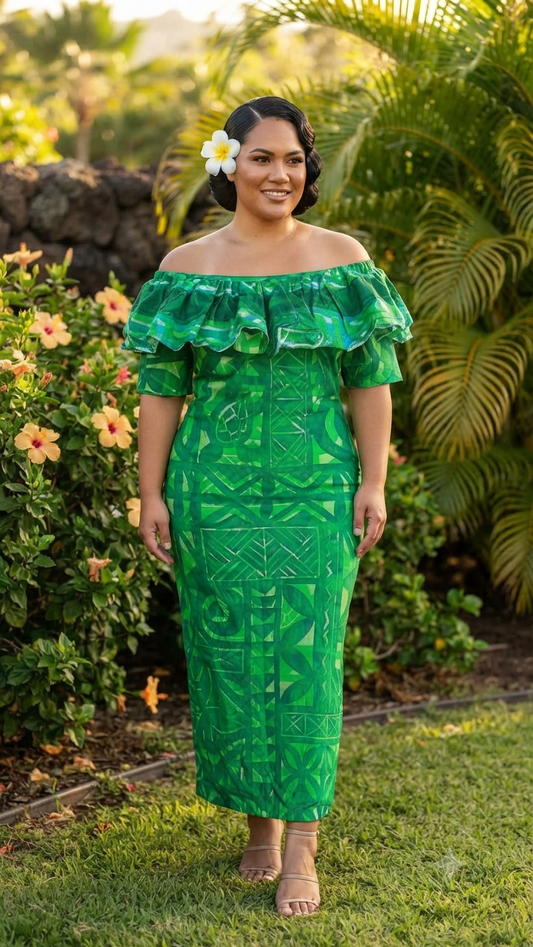 Midi Ruffle Dress