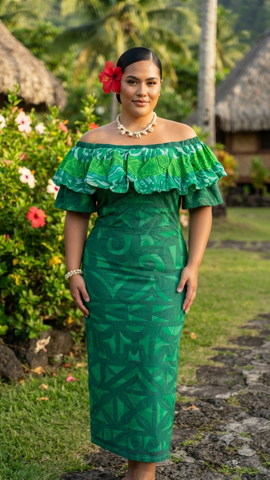 Midi Ruffle Dress