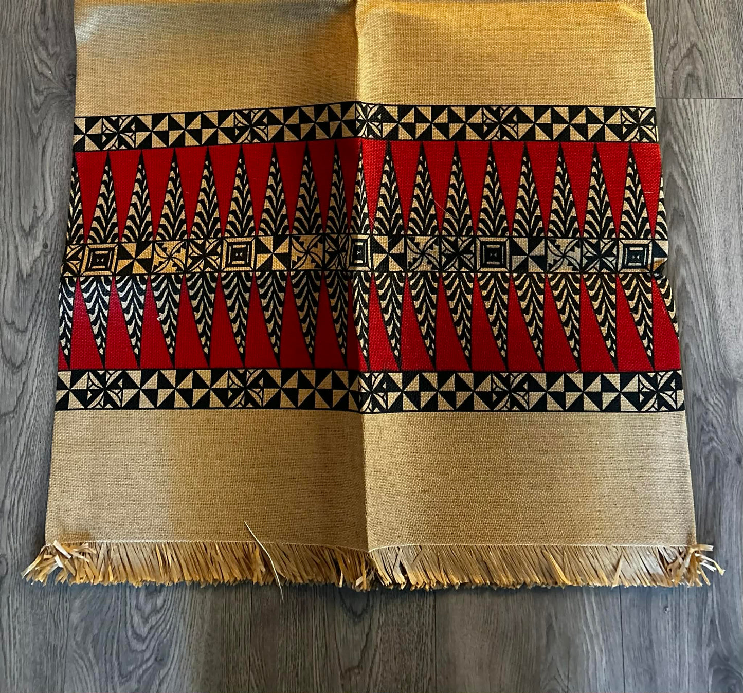 Replica Ta'ovala with Island Print