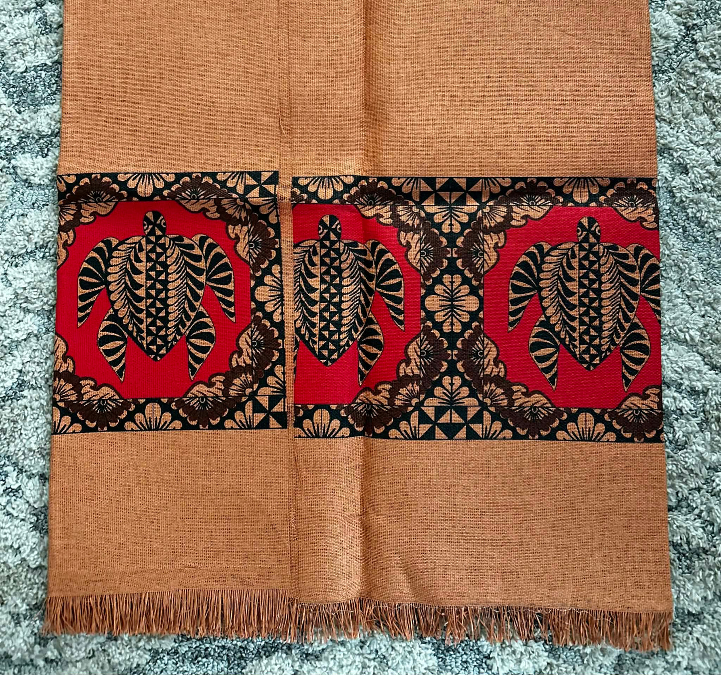 Replica Ta'ovala with Island Print