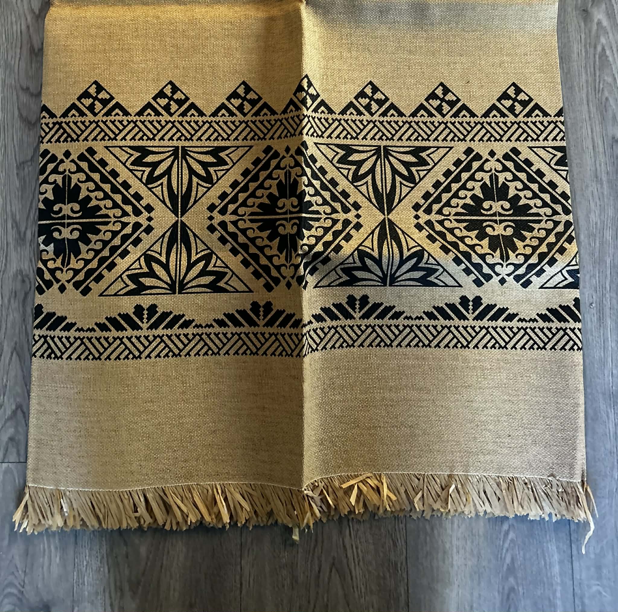 Replica Ta'ovala with Island Print – 'Alaha Pacific